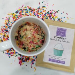 Confetti Mug Cake Mix | The Eclectic Chic Boutique