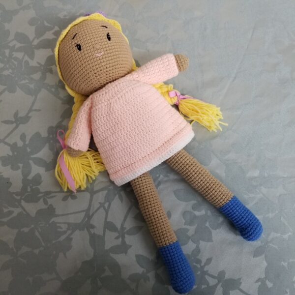 Serena Crocheted Doll | The Eclectic Chic Boutique