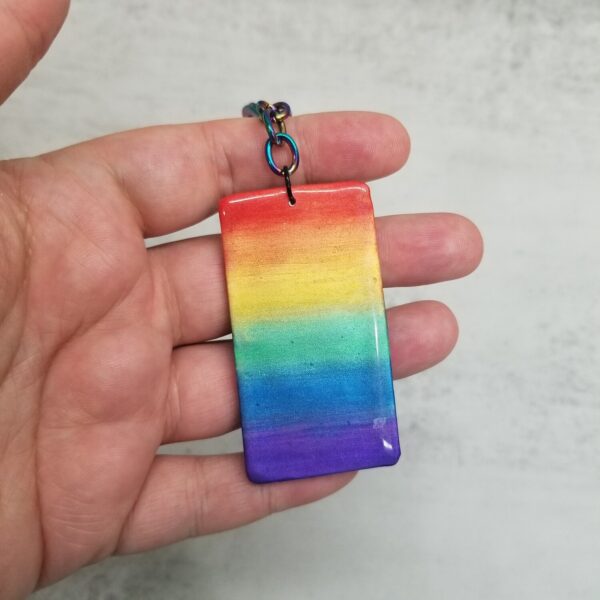 Polymer Clay Pride Keychains