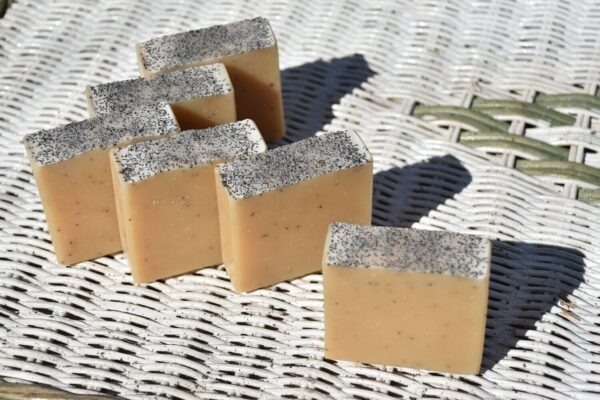 Lemon Poppyseed Soap | The Eclectic Chic Boutique