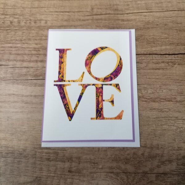 LOVE Greeting Card | The Eclectic Chic Boutique