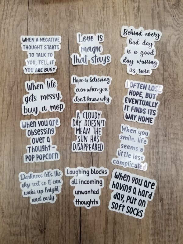 Quote Stickers