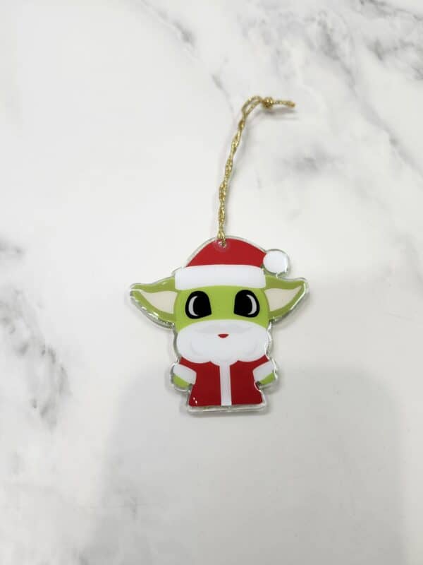 Baby Santa Alien Keychain & Ornament - Image 2