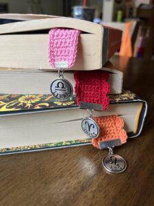 Libra and Aries Crochet Bookmarks