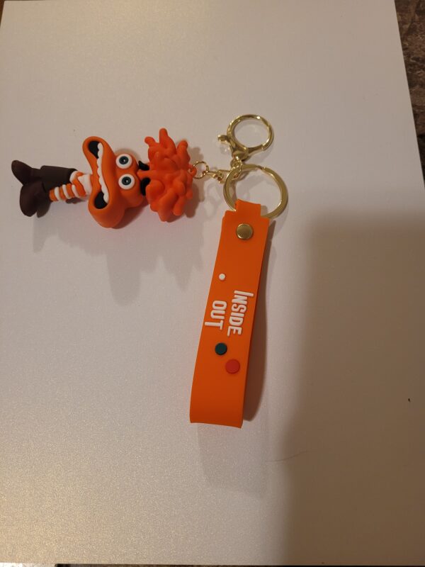 Anxious Cartoon Character Keychain - Image 2