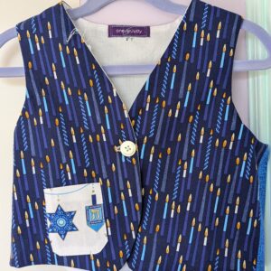 Hanukkah Vest Size 5T