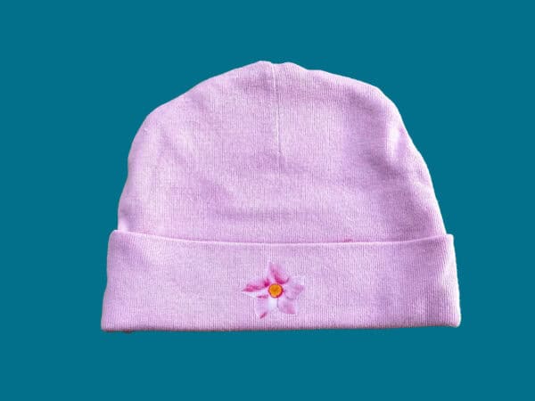 Infant floral hat - Image 2