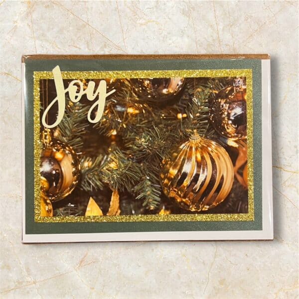 Holiday Greeting Card "Joy" 5 x 7