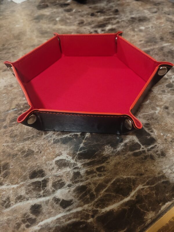 Hexagon Dice Roll Tray