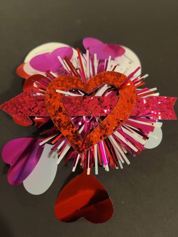 Heart and Arrow hairbow - Image 2