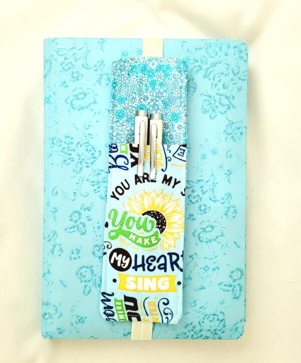 Pen/Pencil Holder Bookmark - Blue, You Are My Sunshine