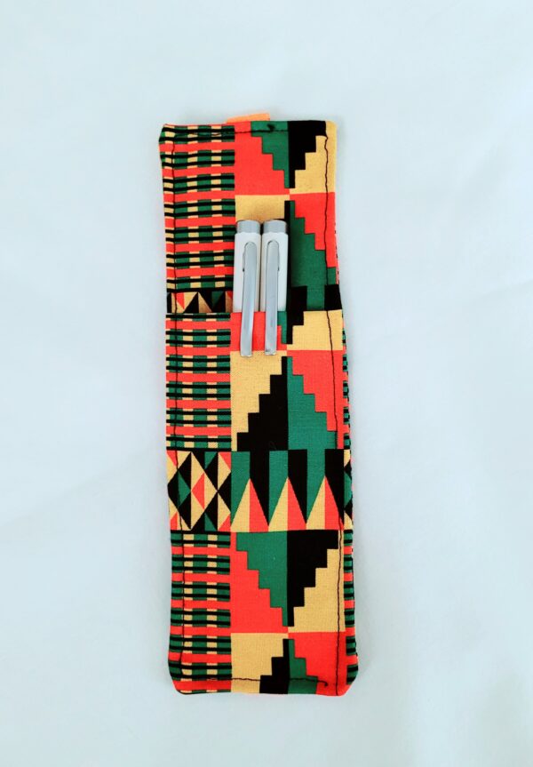 Pen/Pencil Holder Bookmark - Kente - Image 4