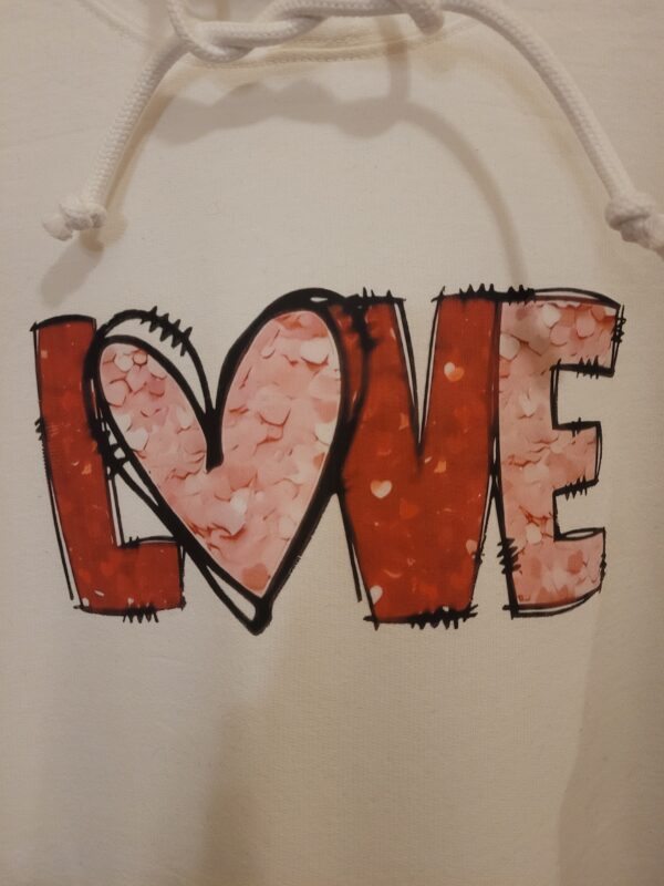 Valentine Love Hoodie - Image 2