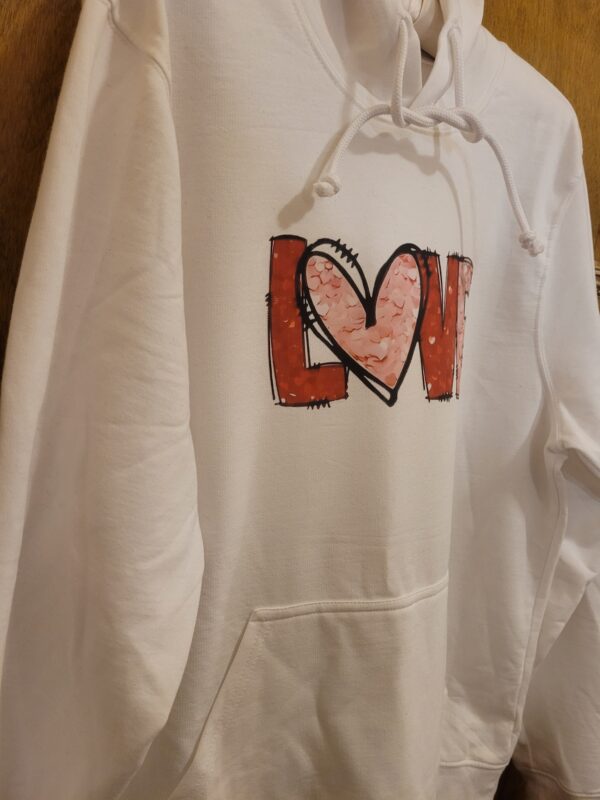 Valentine Love Hoodie - Image 3