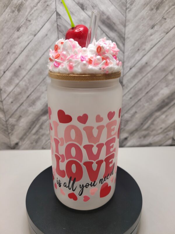 Whipped Topper Love Libby Jar