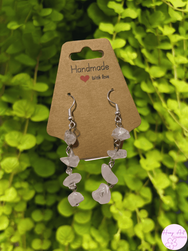 Clear Quartz Earrings