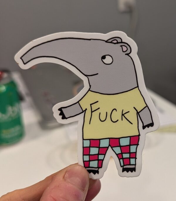 Anteater Fuck Sticker