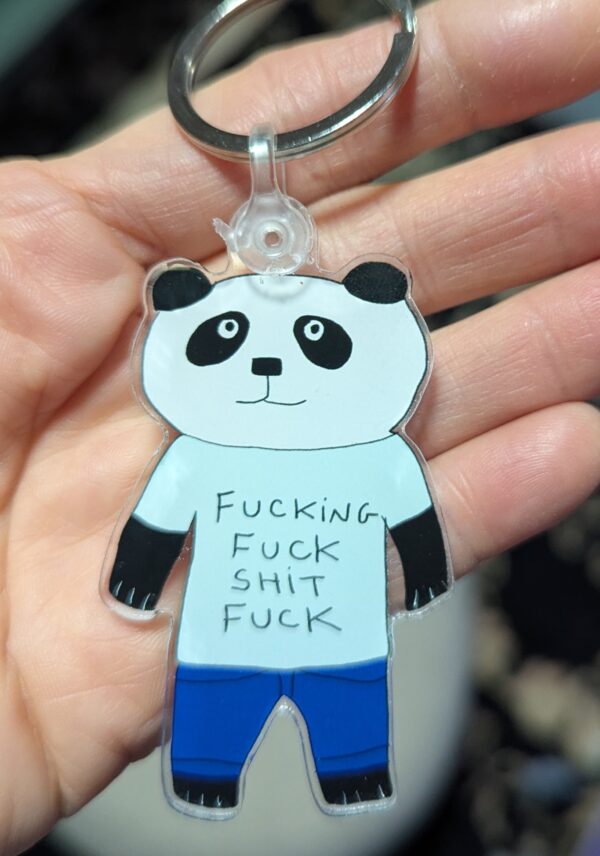 Panda key chain