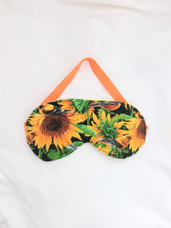 Sleeping Mask, Eye Mask - Sunflowers - Image 5