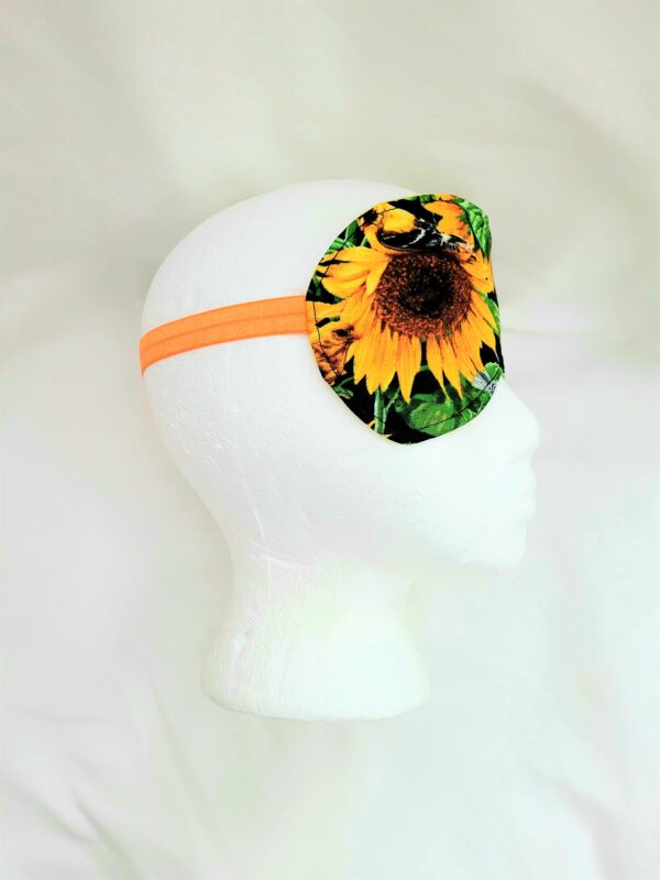 Sleeping Mask, Eye Mask - Sunflowers - Image 3