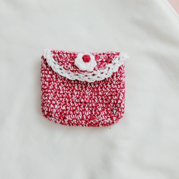 Gift Card Holder - Vintage Red and White