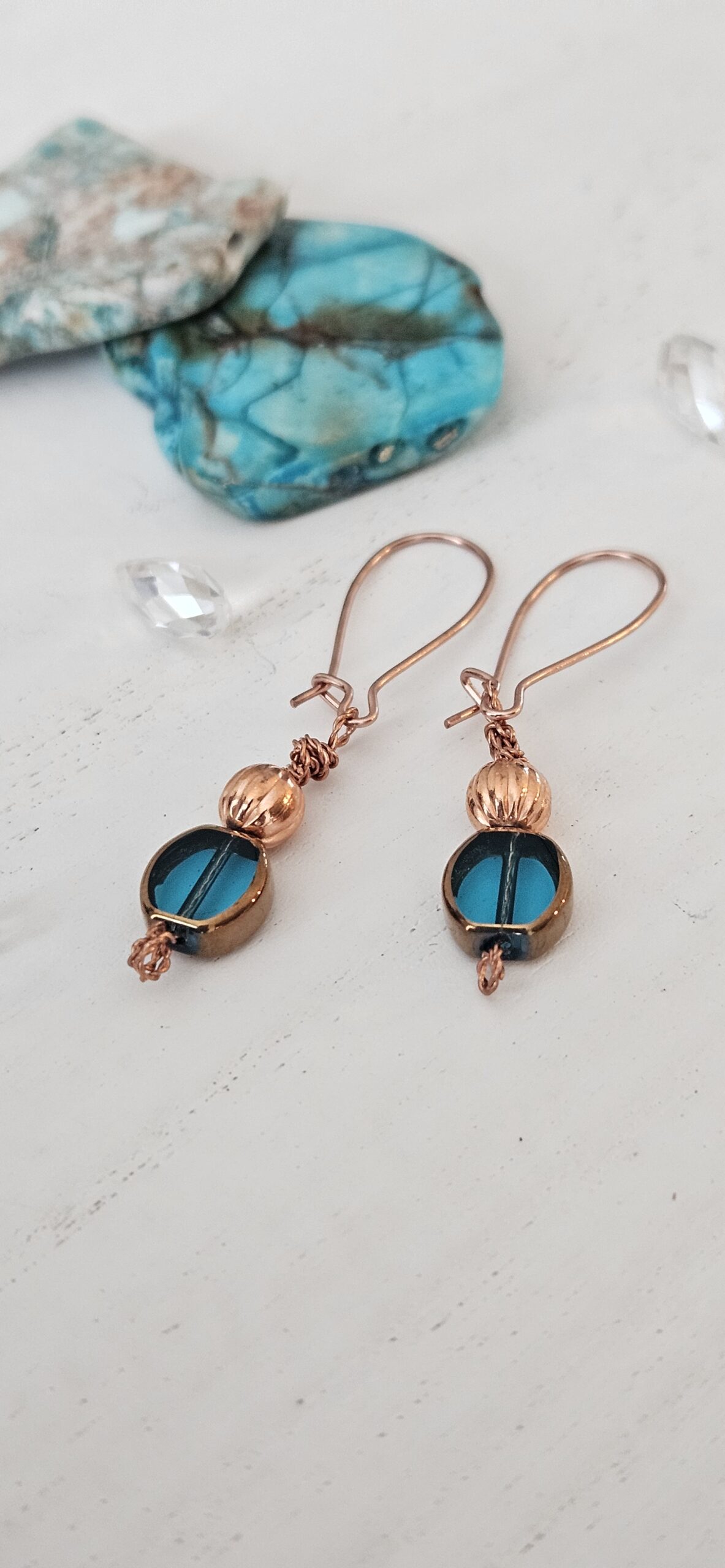 Handmade Copper Earrings 2