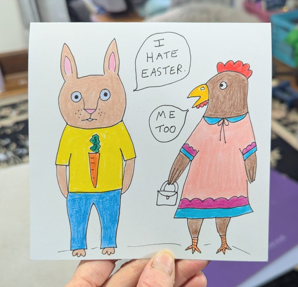 Funny/Weird Easter Card