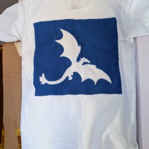 Kids T Shirt Flying Dragon