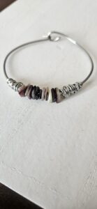 Multi stone ship bangle 1
