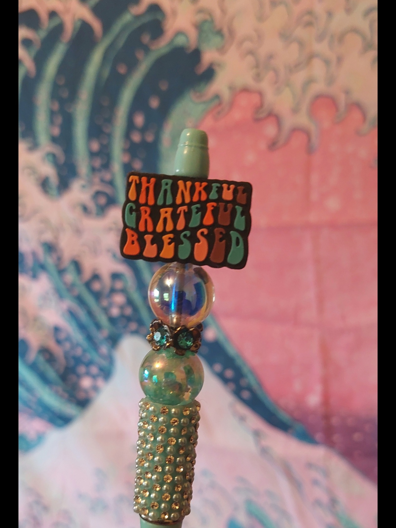 "Thankful Grateful Blessed" Pen