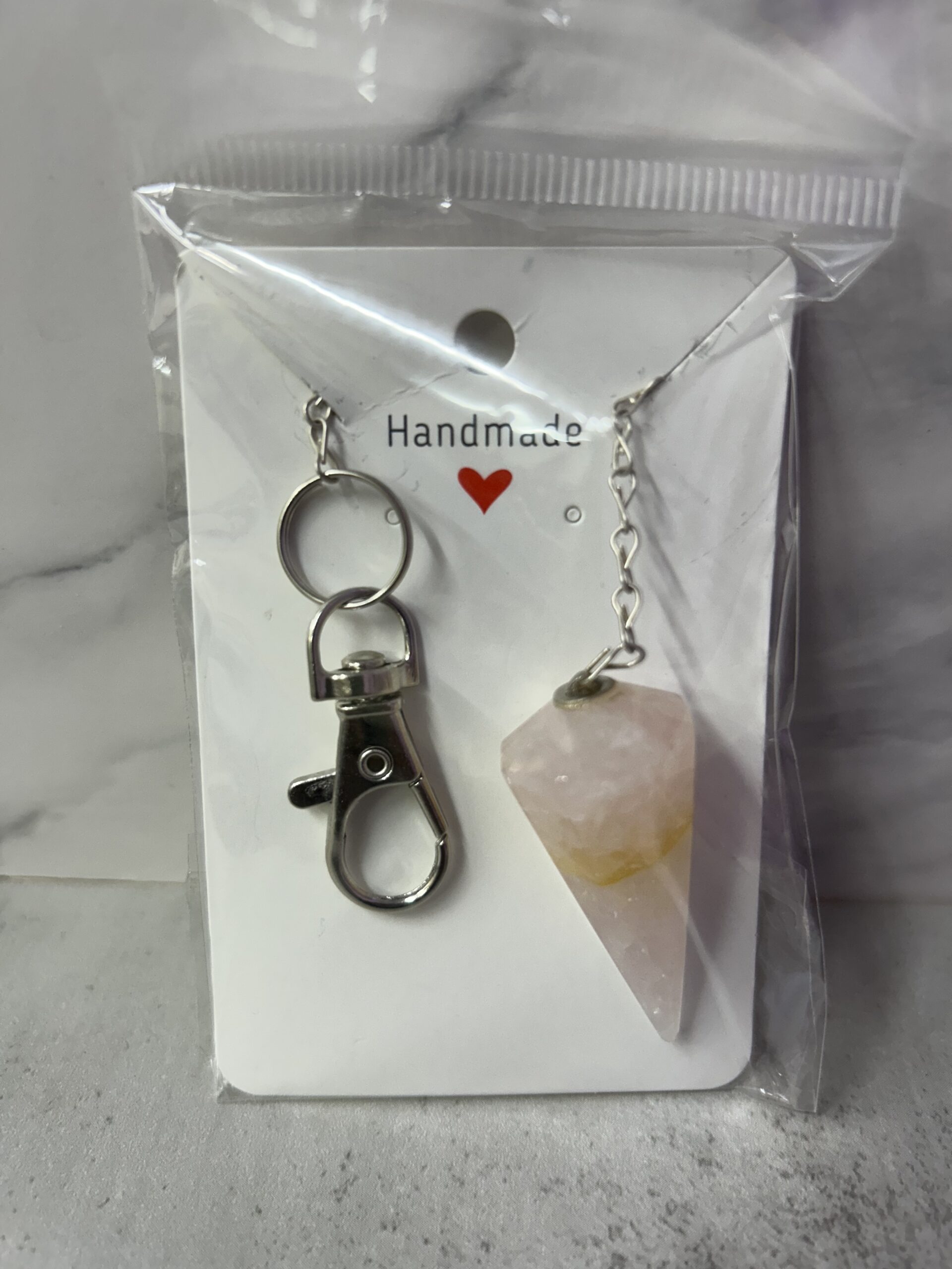Rose Quartz Pendulum