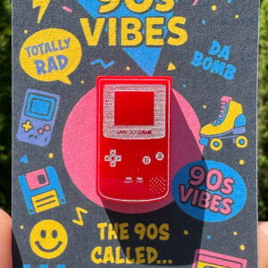 Gameboy Color Acrylic Pin
