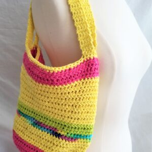 Purse, Crochet Bag, Sherbert