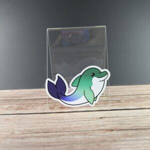 Gay Dolphin - Sticker 3"