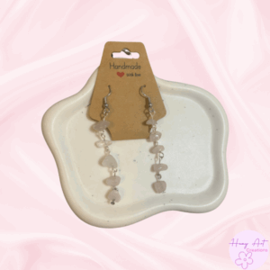 Pink Morganite earrings