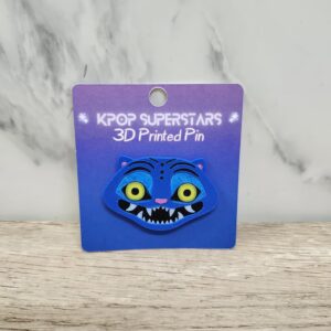 KPop Superstars Demon Tiger Pin