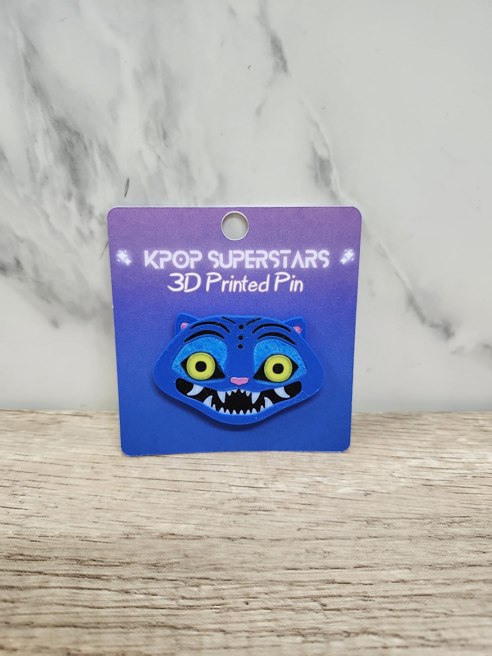KPop Superstars Demon Tiger Pin