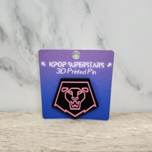 KPop Superstars Neon Lion Pin