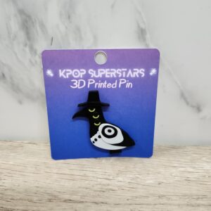 KPop Superstars Demon Magpie Pin