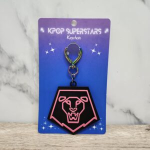 KPop Superstars Neon Lion Keychain