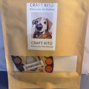 DIY Craft Kit - Watercolor Pet Portrait