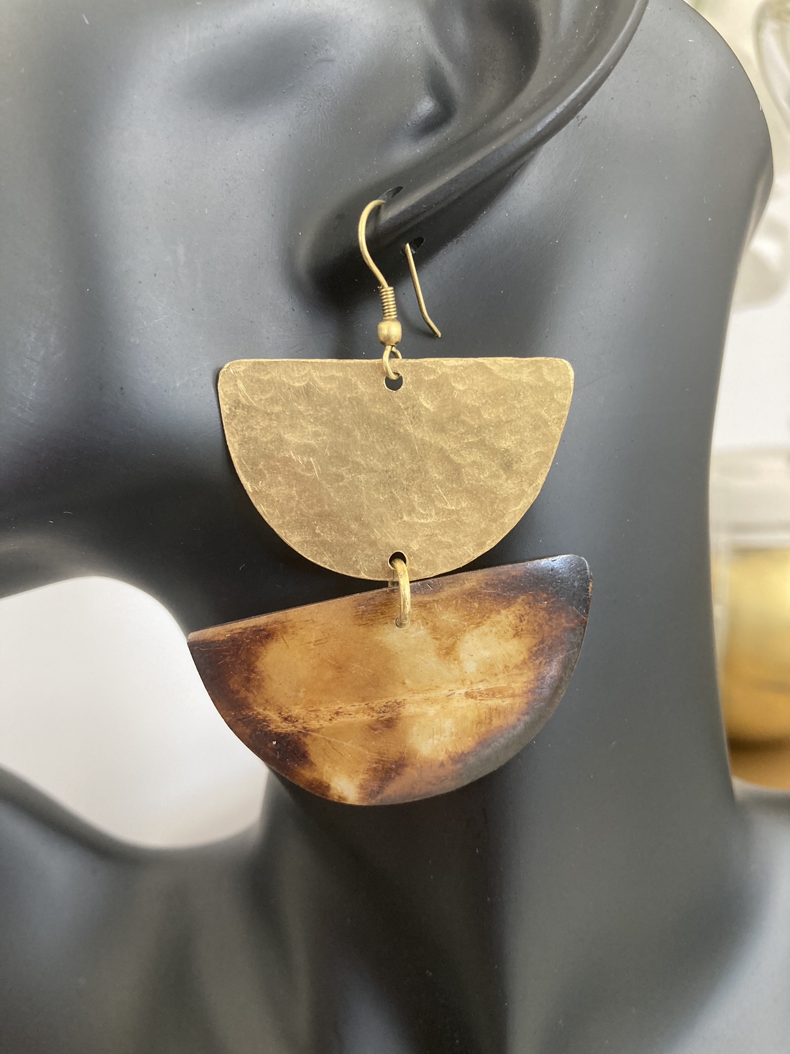 Golden Harmony Earrings - Image 2