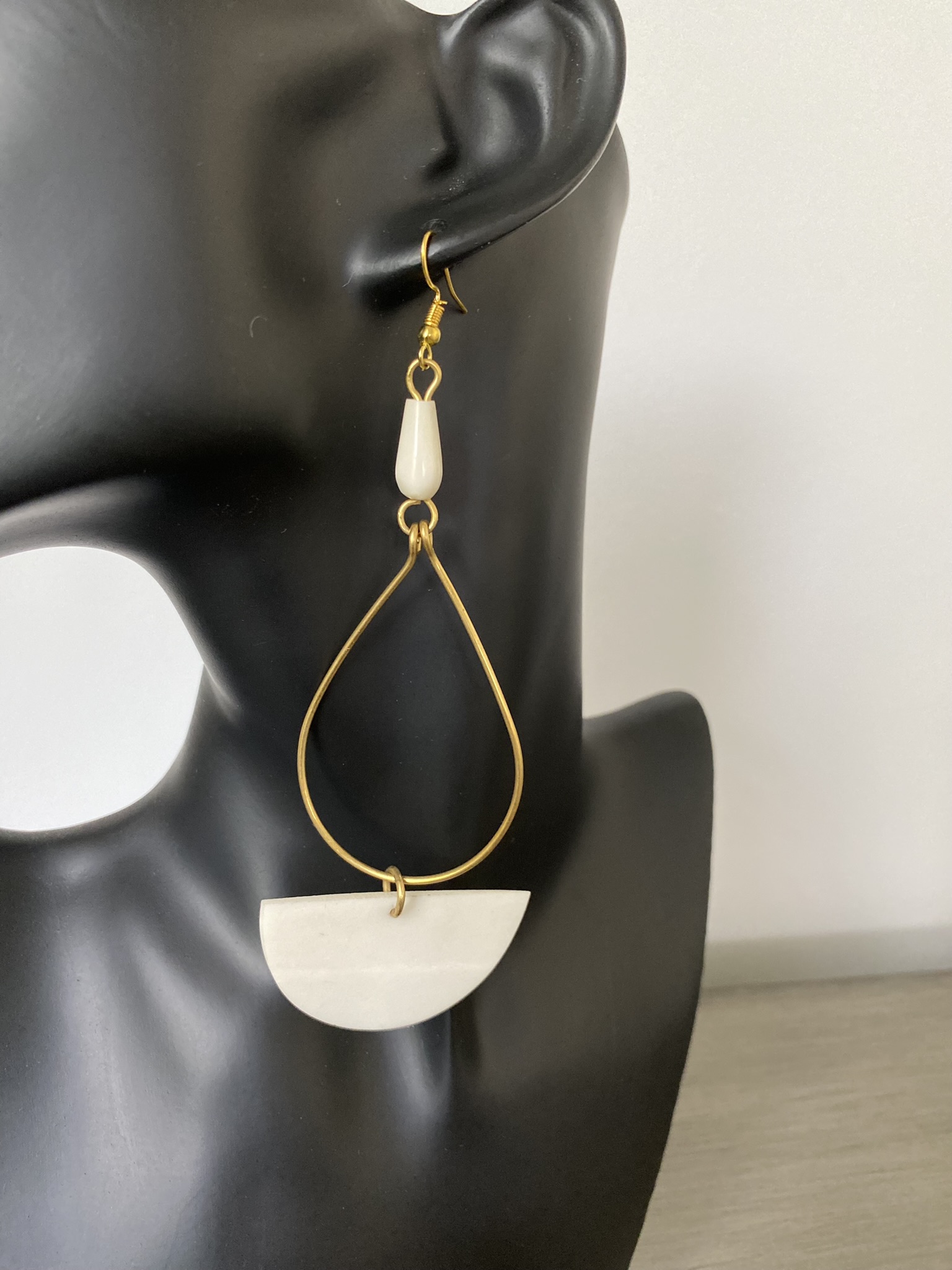 Half Moon Earrings - Image 2