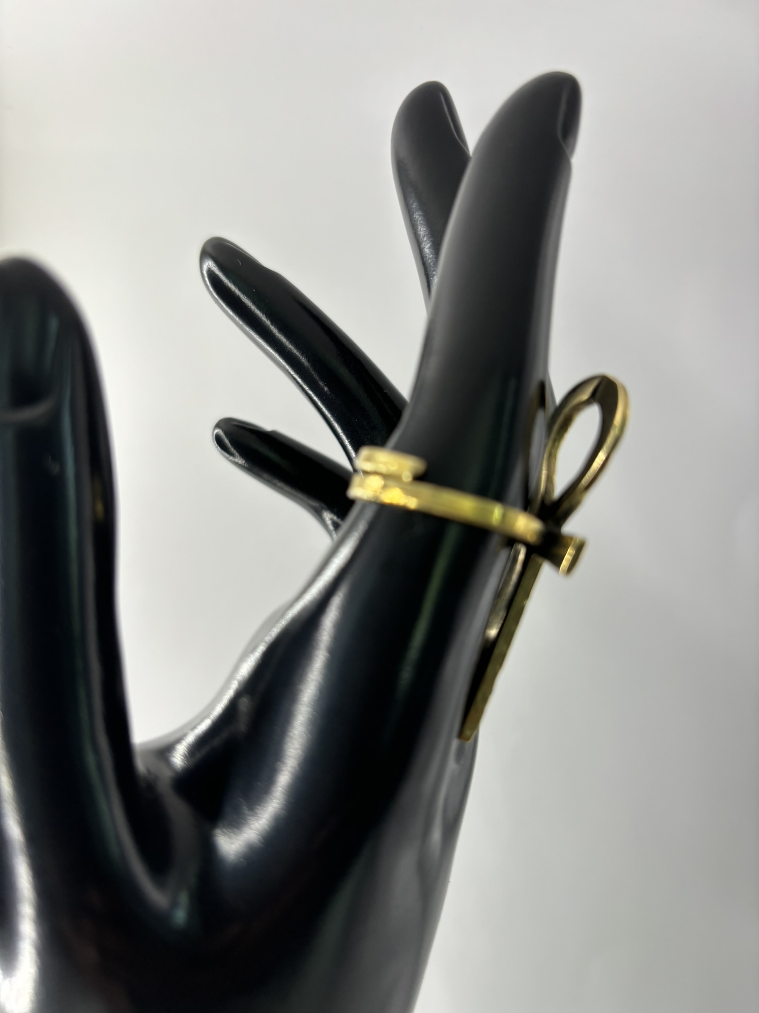 The Hammered Ankh Ring - Image 2
