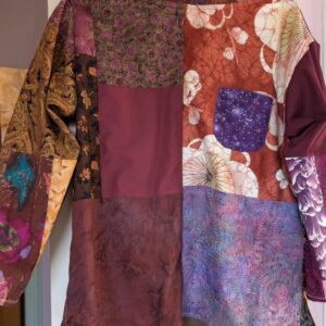 Fall print Long Sleeve Blouse, Size Adult Small-Medium