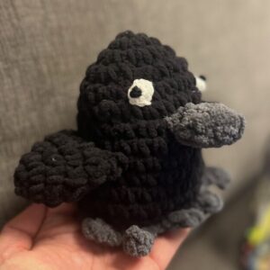 Plush Crow