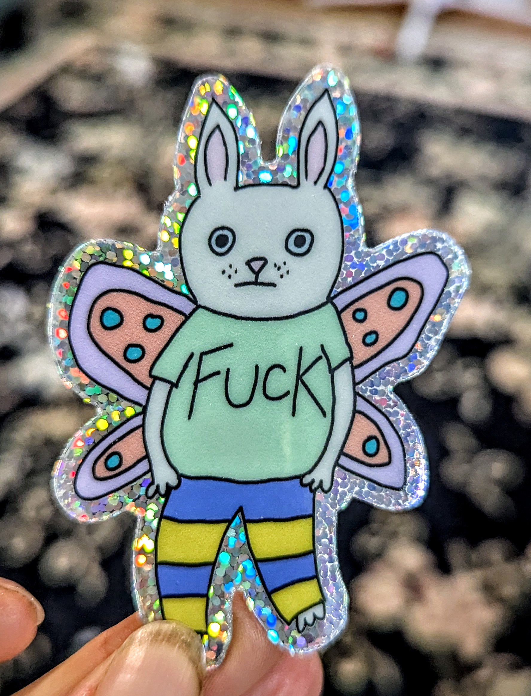 Rabbit Fuck Fairy Sticker