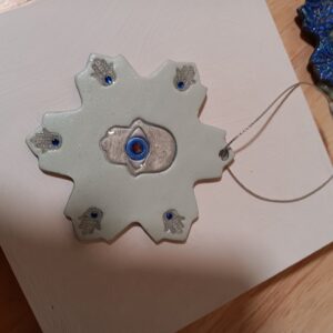 Hamsa Ornament with Swarovski Crystal