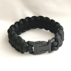 Paracord Unisex Bracelet - Black