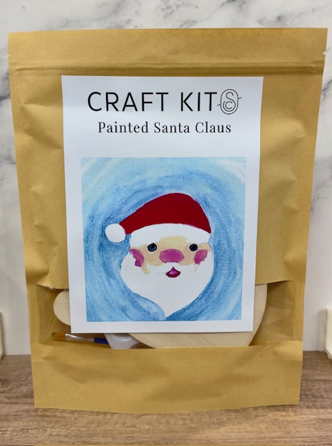 DIY Craft Kit - Painted Santa Face